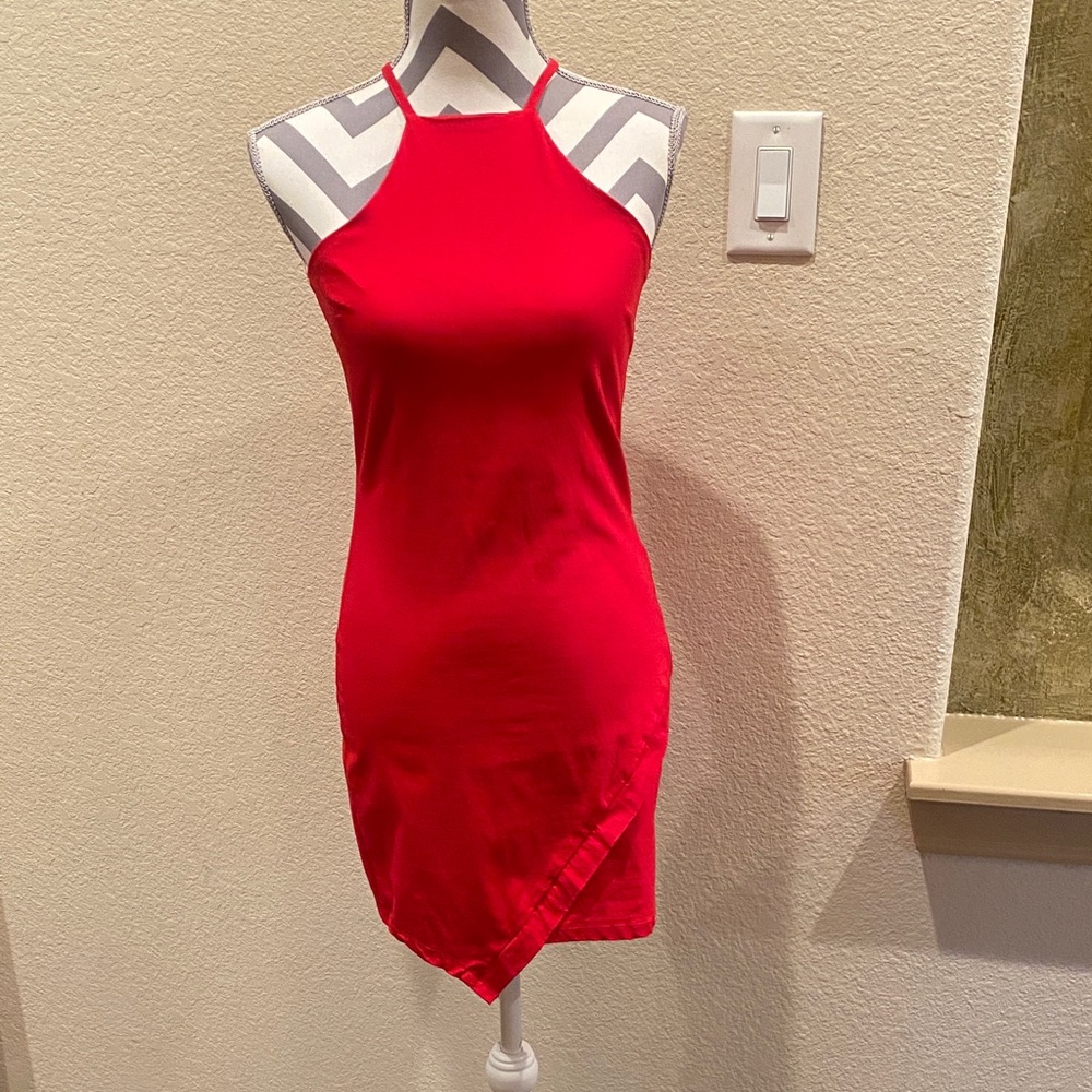 Charlotte Russe red mini dress